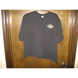 Womens Texas Roadhouse Black I Love My Job Employee T-Shirt  L See Description
